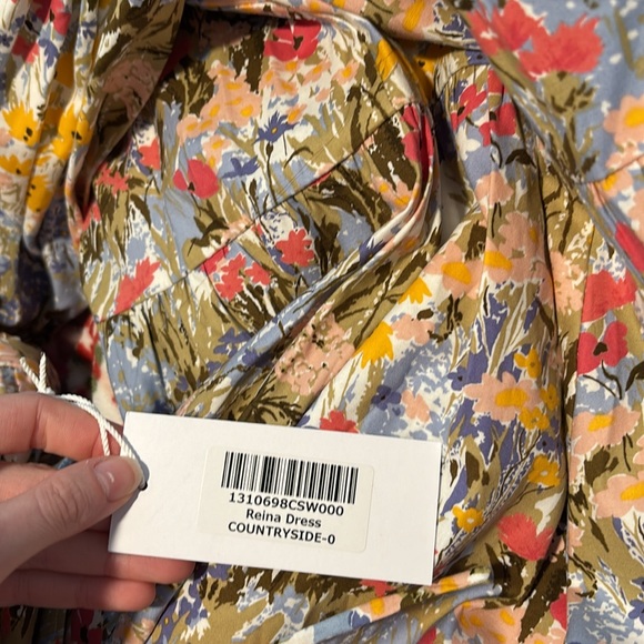 Reformation Reina Dress in Countryside - Picture 3 of 3